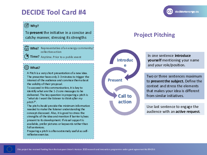 DECIDE Tool Card 4