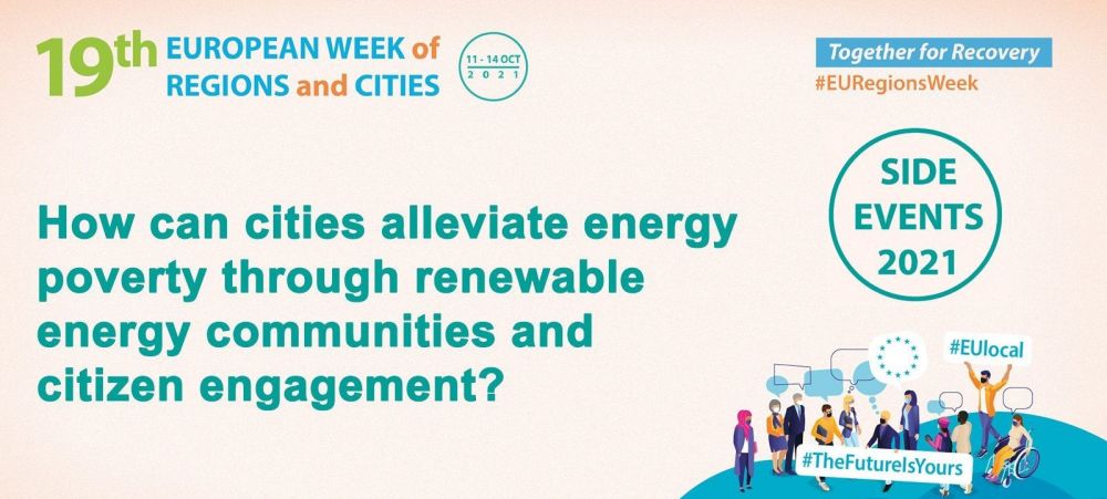 How can cities alleviate energy poverty through energy communities and citizen engagement?