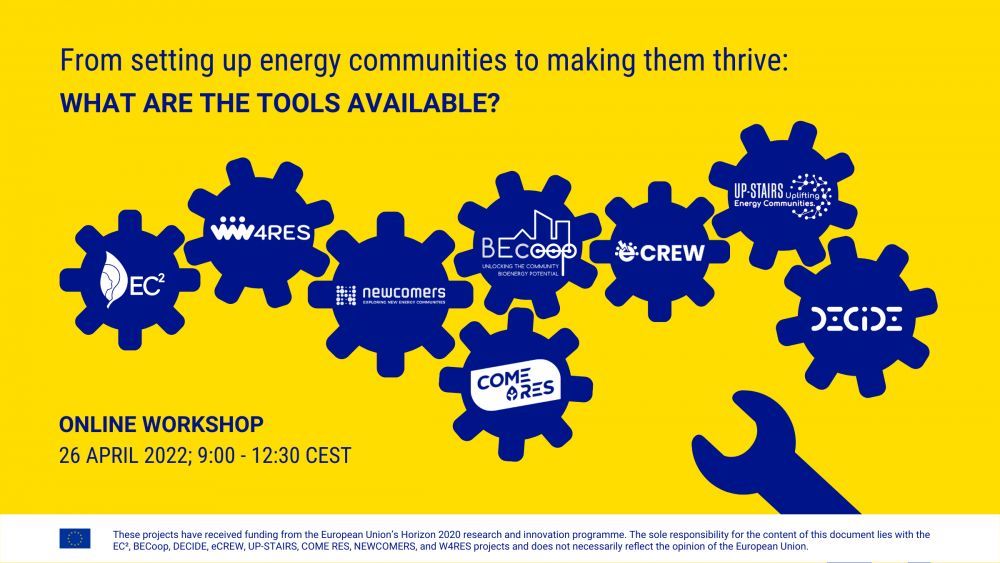 From setting up energy communities to making them thrive. What tools are out there?